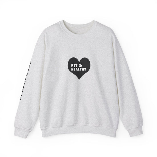 Healthy & Fit Heart Icon Sweatshirt Unisex