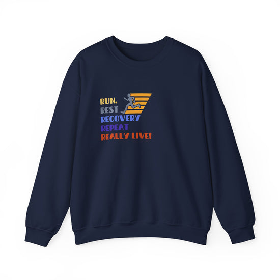 Runners Routine Bold Sweatshirt Unisex