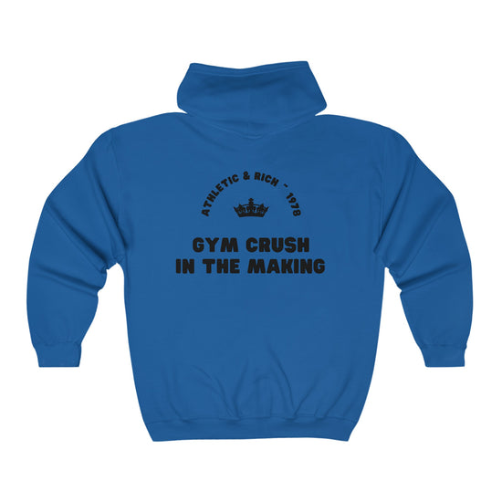 Making Gym Crush Zip Hoodie Unisex